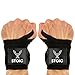 Stoic Wrist Wraps Weightlifting, Powerlifting, Cross Training, Bodybuilding with Thumb Loop. Professional Grade for Gym Workout, Men and Women Weight Lifting and Strength Training Black 36 Inch