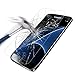 Galaxy S7 Screen Protector - Badalink [Full Coverage] Crystal Clean Tempered Glass Screen Protector 9H Hardness Tempered Glass Bubble-free Arc Edge Design Screen Protector for Samsung Galaxy S7