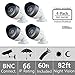 (Set of 4) SDC-9441BC Samsung 1080P Bullet Cameras with 60ft Cables Supported on SDH-C75100, SDH-C75080, and SDH-C74040