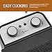 Deep Fryer with Basket, M Minca 1800W Electric Deep Fryer with Timer, Stainless-Steel Triple Basket, 4 Liter Oil Capacity…
