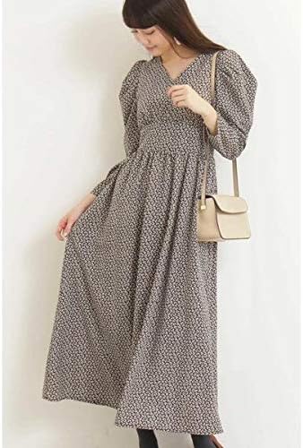 Amazon Co Jp エヌ ナチュラルビューティーベーシック N Natural Beauty Basic パワーショルダーマキシワンピース ブラック1 M 服 ファッション小物