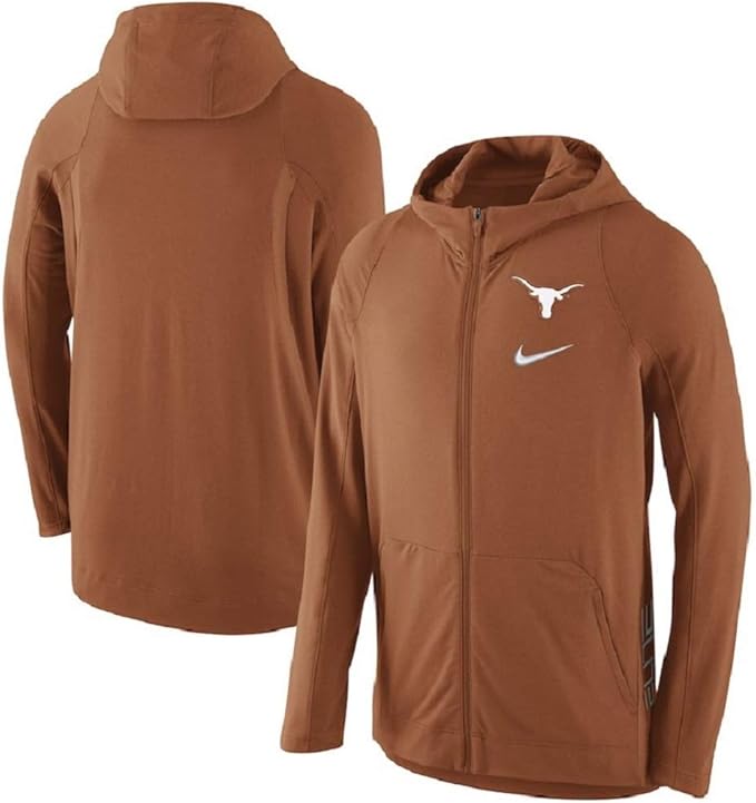 Amazon.com: Nike Men's NCAA Texas Longhorns Hyper Elite Full-Zip Hoodie (Size: Small 