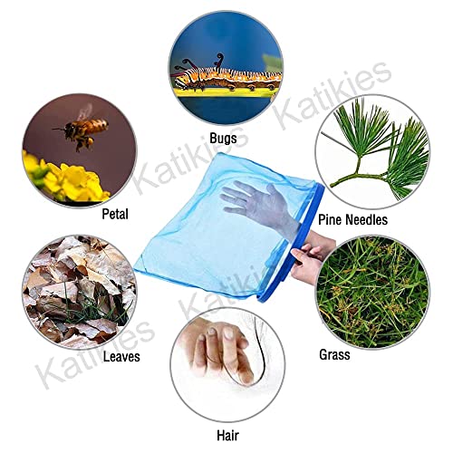 katikies Telescopic Aluminum Pole 4Foot Pool Skimmer Net with Pole for