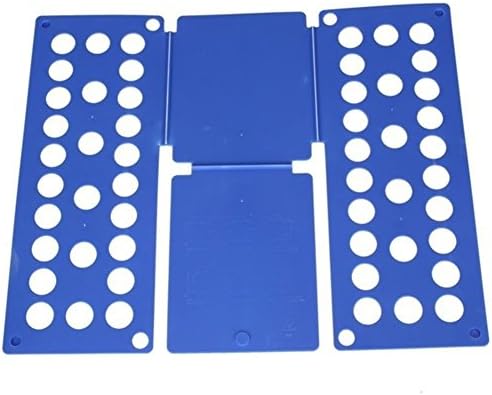 Quick Kids Clothes T Shirt Dress Fast Folding Folder Board Flip Organizer (Light Blue)