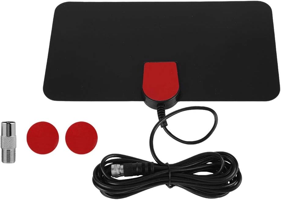Indoor TV Antenna-Digital HDTV Television Antenna Range Universal 1080P/4K HD LAN-1071 ATSC/DVB-T2 HDTV Antenna with Detachable Amplifier
