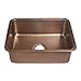 Sinkology SK201-23AC Classic Renoir Undermount copper Sink 23 In. Single Bowl Kitchen Sink In Antique copper, 23