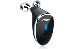 MCSYPOAL Microcurrent-Facial-Massager, Microcurrent Face Device Roller, Face Massager for Instant Face Lift, Skin Tightening, Wrinkle Removal, Microcurrent Facial Device