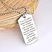 Daughter Best Wish Dog Tag from mom