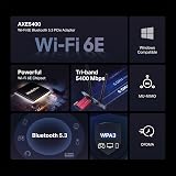 MERCUSYS MA86XE PCIe Adapter WiFi 6E AXE5400 Tri-Band Bluetooth 5.2/5.3 view 3