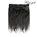 Brazilian Virgin Straight Human Hair Bundles 3Bundles 100% Unprocessed Straight Human Hair 3 Bundles Natural Color (16 18 20 Inch)