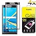 [4-Pack] KHAOS for BlackBerry PRIV 3D Full Cover Tempered Glass Screen Protector for BlackBerry Priv,