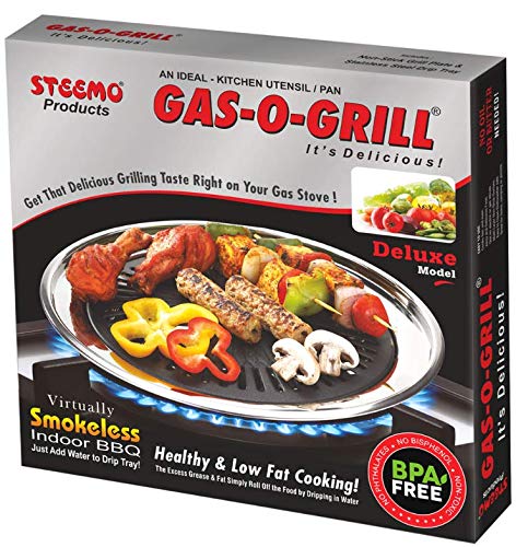 Steemo Gas O Grill Grill Pan Stove Top Indoor Outdoor Smokeless Bbq Grill Buy Online In Colombia At Desertcart 64823207