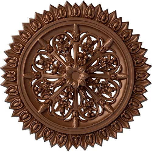 Ekena Millwork CM20SHPGS Shakuras Ceiling Medallion 19 3/4"OD x 1 3/8"P (For Ca…