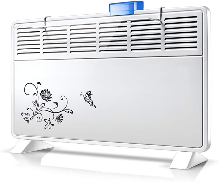Electric Heating Convector Heater-Safety Thermal Cut Off feature Energy Saving Silent Wall Mounted or Floor Standing Bathroom Radiator (1000w/2000w)
