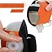 Eyourlife Silicone Water Bottle - Wearable Hands Free Wrist Bottle w/Cover Adjustable Wristband - 7oz Mini Hydration System for Running, Jogging, Cycling, Hiking, Camping, Traveling