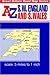 South West England and Wales Map Guide (Reversible Great Britain Series) by 