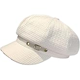 Elegant Lightweight Breathable Cap - 1pc Classic Newsboy Hat Solid Color Fashionable Hats for Women