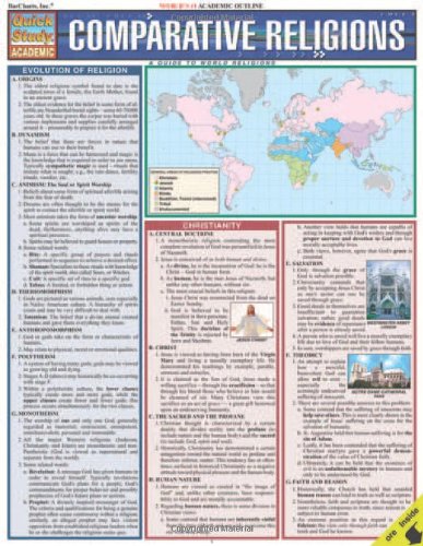 Comparative Religions (Quickstudy Reference Guides - Academic) - Thumbnail 2