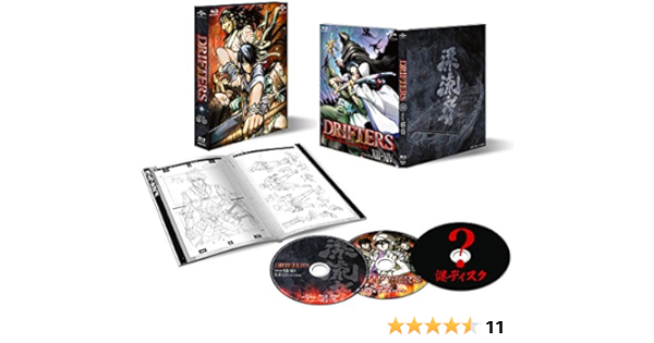Amazon Com Drifters Episode 13 14 A Premium And Limited Edition Owner Blu Ray Peliculas Y Tv