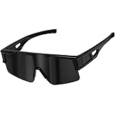 Suertree Polarized Fit Over Glasses Sunglasses Men Women Sports Goggles UV Protection Wrap Around TR90 Fishing Driving MTB