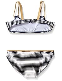 Jessica Simpson las niñas rayas de dos piezas bikini