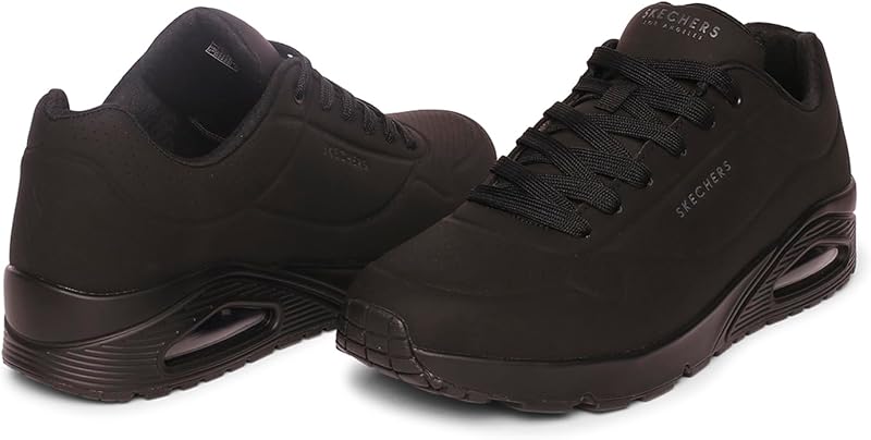 Uno Stand On Air, Scarpe da ginnastica Uomo, Black Durabuck Trim, 42 EU