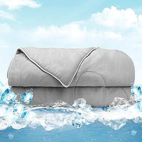 Topblan Cooling Comforter for Hot Sleepers, DoubleSided Cold Blanket