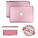 Rose Gold Case Cover with Keyboard Cover Compatible Air 13