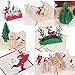 Bluboon 3D Greeting Cards Papercraft 7 Pack Holiday Birthday Pop Up Cards Gift