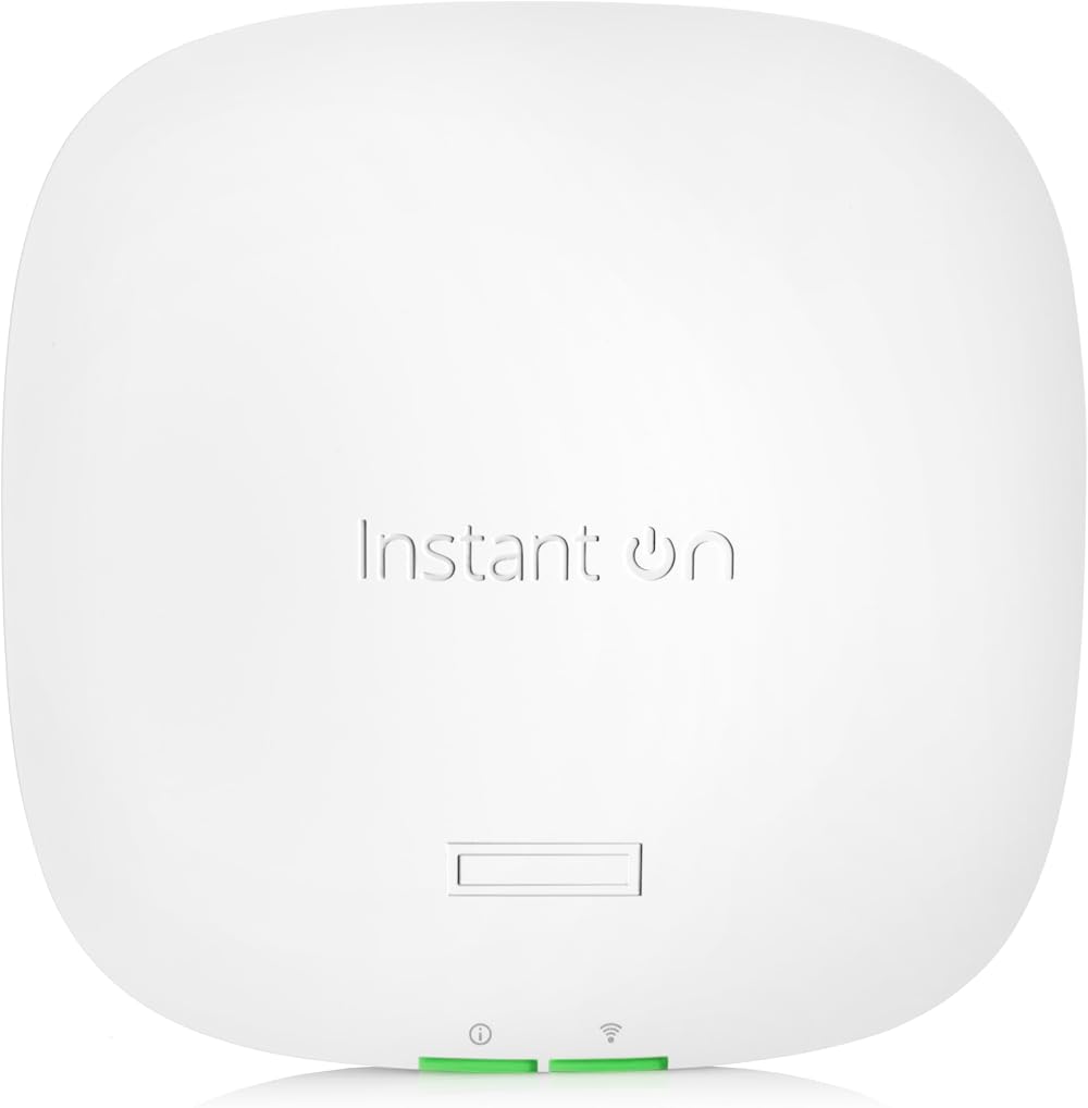 HPE Aruba Instant On AP22 2x2 WiFi 6 Indoor Access Point RW02A