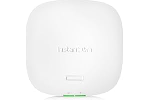 HPE Networking Instant On Access Point AP22 2x2 WiFi 6 Indoor Wireless Access Point | Long Range, Secure, Smart Mesh Support 