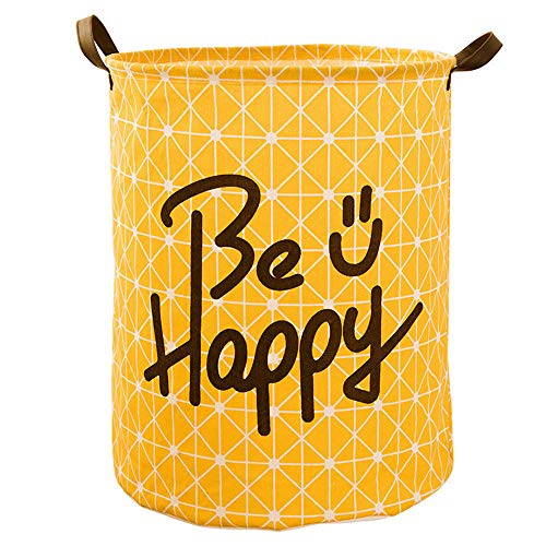 Gotian Dirty Clothes Underwear Basket, Sheets Laundry Clothes Bags, Laundry Basket Storage Basket Box, Folding Waterproof with Great Capacity (A)