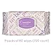 Amazon Elements Baby Wipes, Sensitive, 720 Count, Flip-Top Packs
