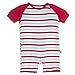 KicKee Pants Print Raglan Romper (Baby)