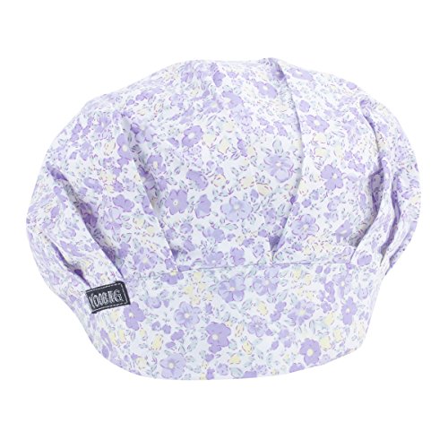 Women Scrub Bouffant Hat Cap Adjustable Classic Beauty Print Floral Cute One Set