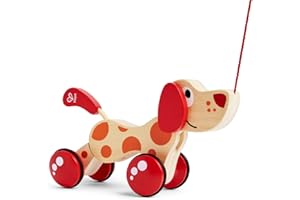 Hape Walk-A-Long Puppy Wooden Pull Toy