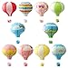Signstek 10PCS 12'' Hot Air Chinese Papper Lantern for Christmas Wedding Party Decoration