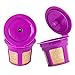 Brewneo - 2 Reusable K Cup Coffee Filters for Keurig 2.0 - K200, K300, K400, K500 Series and 1.0 Brewers - 24k Gold Plated Mesh - Set of 2 Refillable K-Cups