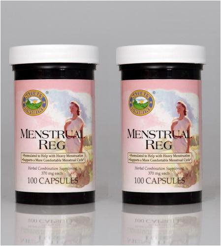 Naturessunshine Menstrual Reg Female Glandular System Support 100 Capsules (Pack of 2)