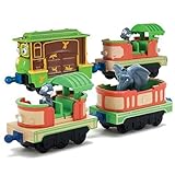 Chuggington StackTrack Duo Value Pack Includes Zephies Monkey Business and Mtambos Safari Cars