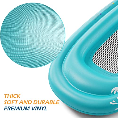 Jasonwell Inflatable Pool Lounger Float Pool Float Stable Relaxing