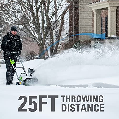 Greenworks 40V 16Inch Cordless Snow Blower, Tool Only, SN40B00