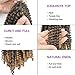 Eerya Afro Spring Twist Crochet Braids 3 Pack Bomb Mini Passion Twists Crochet Hair Ombre Colors Synthetic Jamaican Bounce Short Fluffy Hair Extension 8Inch (1B/27#)