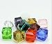 HYBEADS 100PCS Assorted Austria #5601 6mm Cube Crystal Beads