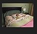 Stay Put Big Girl/Boy Semicircle Bed Rail Bumper Pad for Toddler
