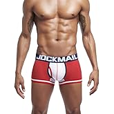 JOCKMAIL Men's Underwear Boxers Mesh Panties - Male Underpants with Boxer Short