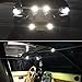 YITAMOTOR 10pcs 23mm Eagle Eye LED High Power 5730 6SMD White 12V DRL Daytime Running Light Back Up Backup Reverse Parking Light for Car Motorcycle Van SUV Coupe Sedan Power Wheels
