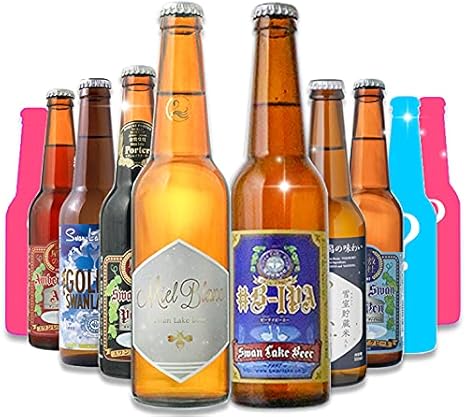 Amazon Co Jp ビール クラフトビール スワンレイクビール 新緑 サンキューセット 食品 飲料 お酒