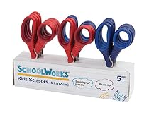 Schoolworks 5 Inch Blunt Kids Scissors, Classpack of 12 (153520-1004)