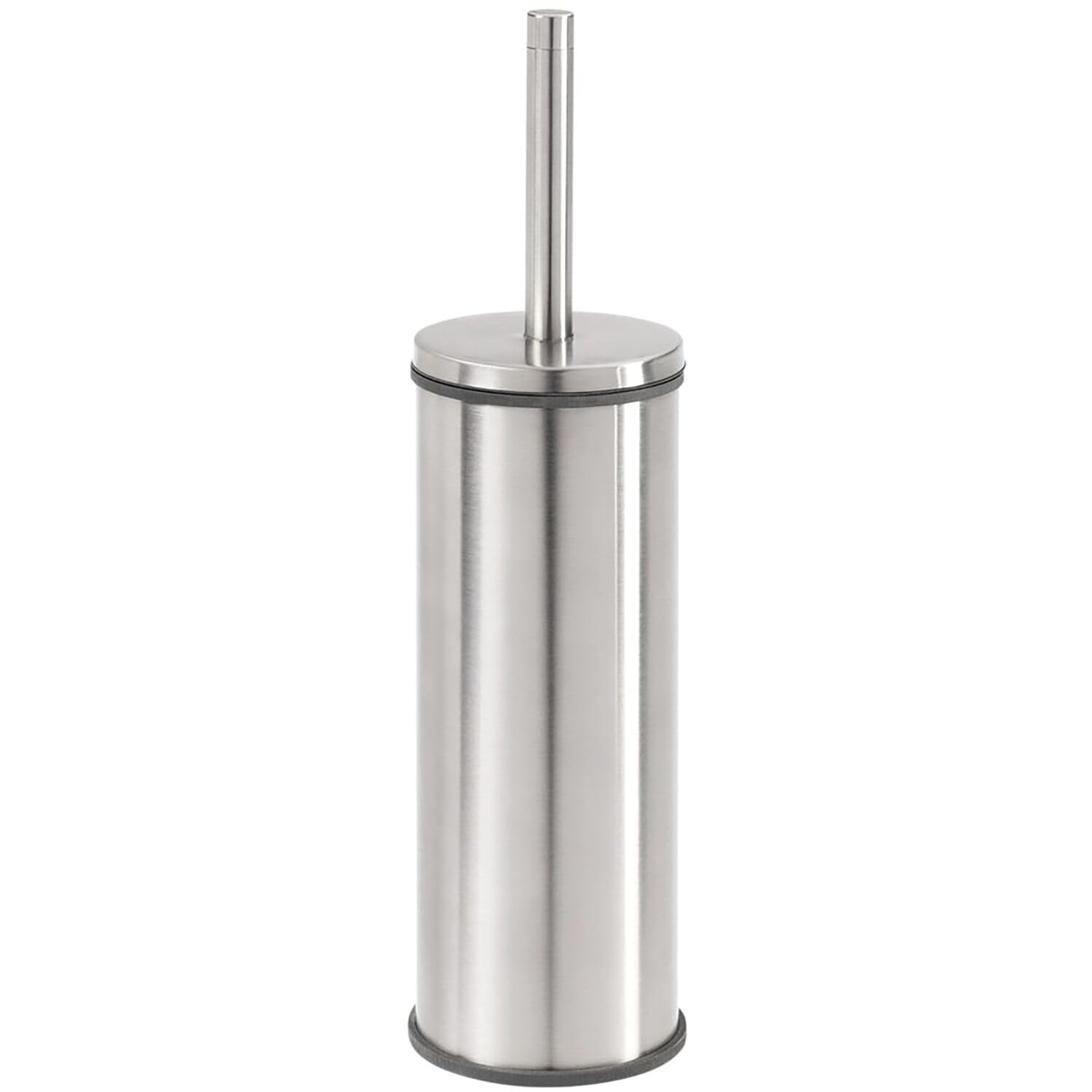 Tiger Boston Toilet Brush and Holder Freestanding Stainless Steel Brushed